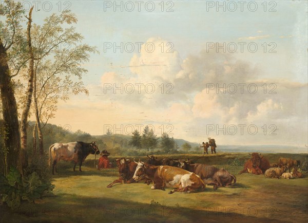 Landscape with Cattle, 1816. Creator: Pieter Gerardus van Os.