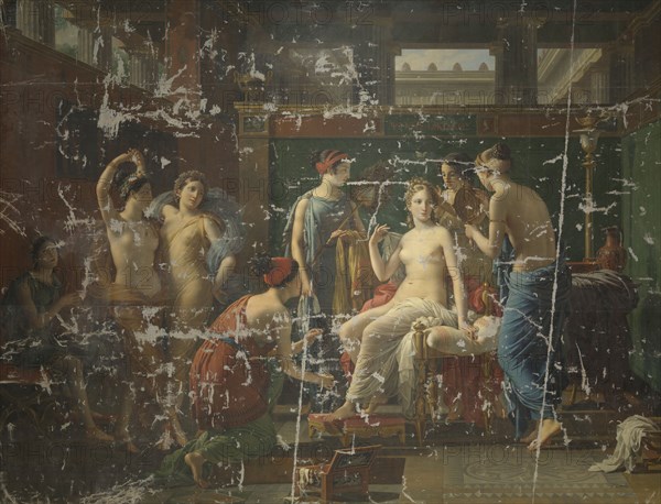 The Toilet of Psyche, 1823. Creator: Joseph Paelinck.