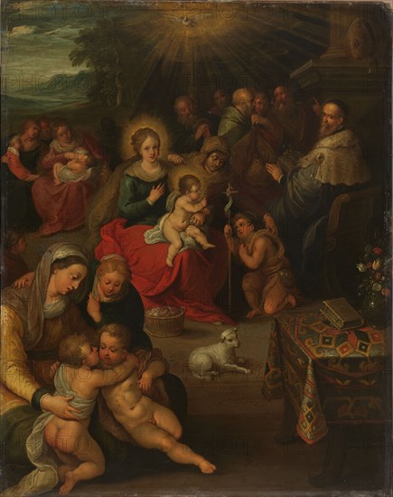 The Holy Kinship, 1616. Creator: Frans Francken II.