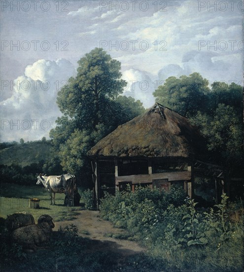 Farm Building in Gelderland, 1805-1810. Creator: Wouter Johannes van Troostwijk.