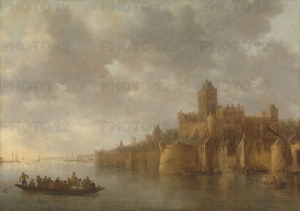 The Valkhof in Nijmegen, 1641. Creator: Jan van Goyen.