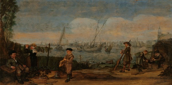 Fishermen and Hunters, c.1625-c.1630. Creator: Arent Arentsz.