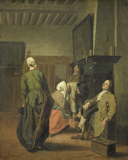 Merry Company, 1740-1760. Creator: Jan Josef Horemans I.