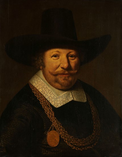 Portrait of Joos van Trappen, called Banckert, Vice-Admiral of Zeeland, c.1640. Creator: Unknown.