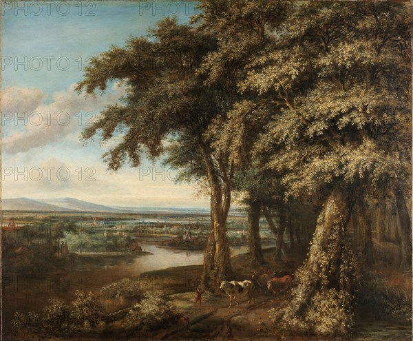 The Entrance to the Woods, 1650-1688. Creator: Philip Koninck.