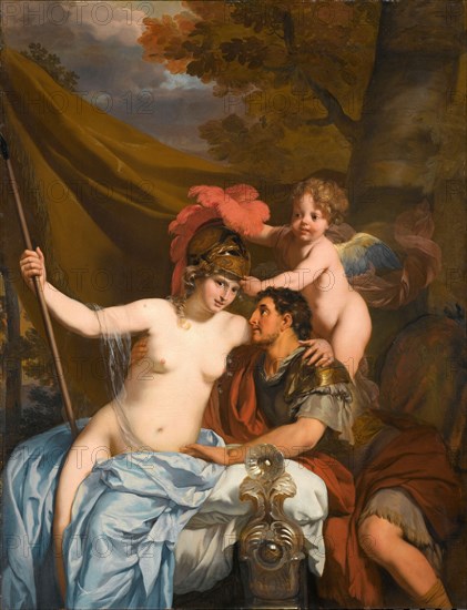 Odysseus and Calypso, c.1680. Creator: Gerard de Lairesse.