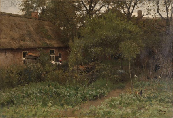 The Vegetable Garden, c.1885-c.1888. Creator: Anton Mauve.