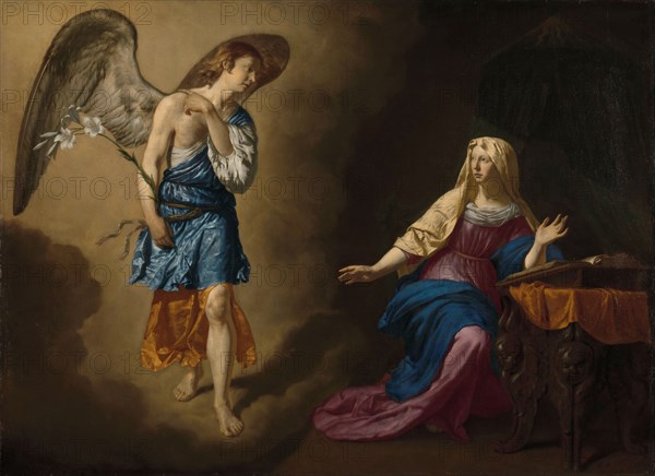 The Annunciation to the Virgin, 1667. Creator: Adriaen van de Velde.