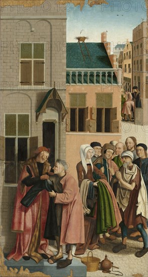 The Seven Works of Mercy, 1504.  Creator: Master of Alkmaar.