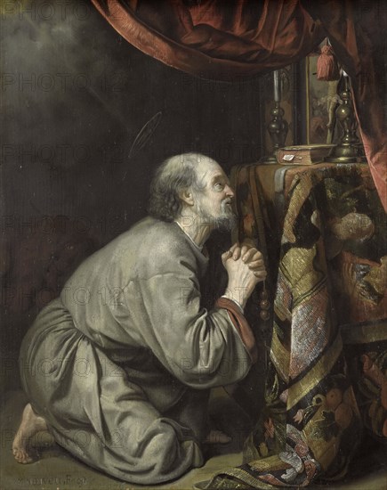 St. Jerome, 1676. Creator: Matthys Naiveu.