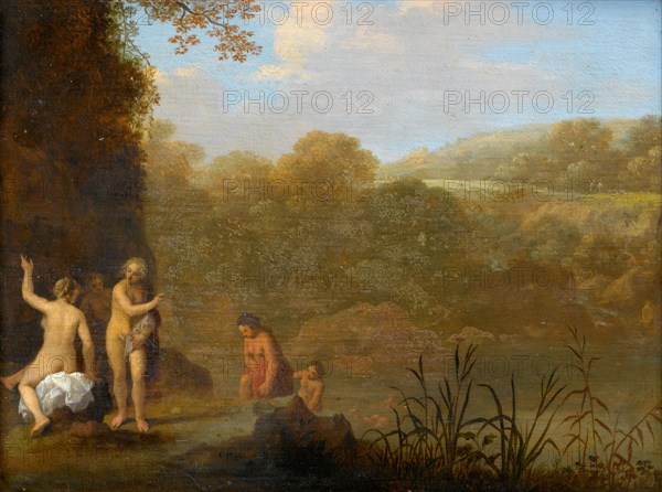 Bathing Girls, after c.1646. Creator: Cornelis van Poelenburgh.