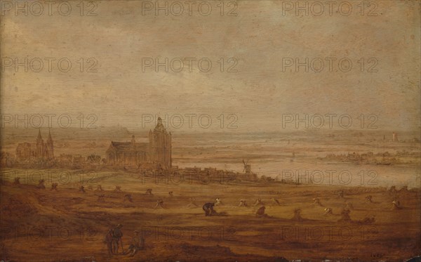 View of Arnhem, c.1644. Creator: Jan van Goyen.