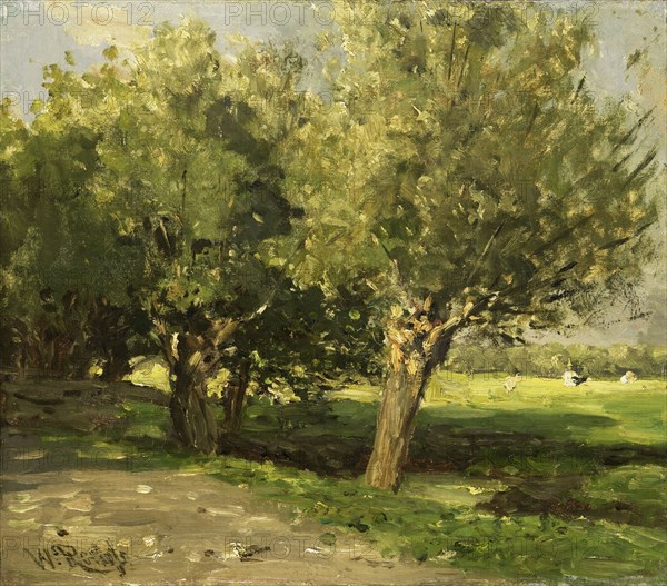 Willow trees, 1875-1885. Creator: Willem Roelofs.