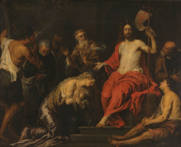 Christ and the Penitent Sinners, c.1640-c.1651. Creator: Gerard Seghers.