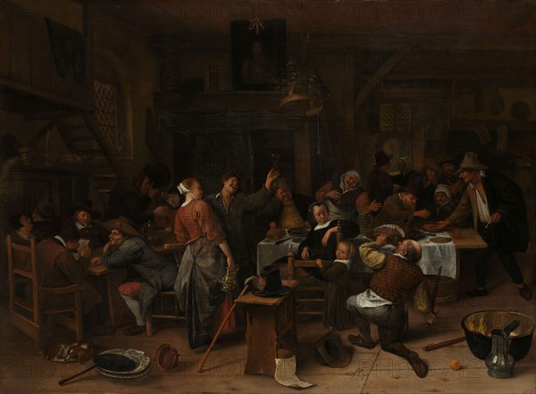 Prince’s Day, 1660-1679. Creator: Jan Steen.