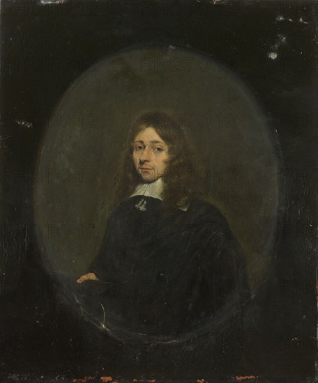 Portrait of a Man, 1640-1681. Creator: Gerard Terborch II.