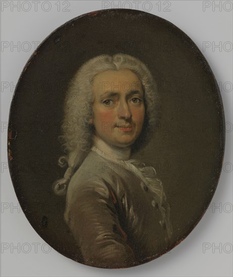 Self-Portrait, 1715-1730. Creator: Cornelis Troost.