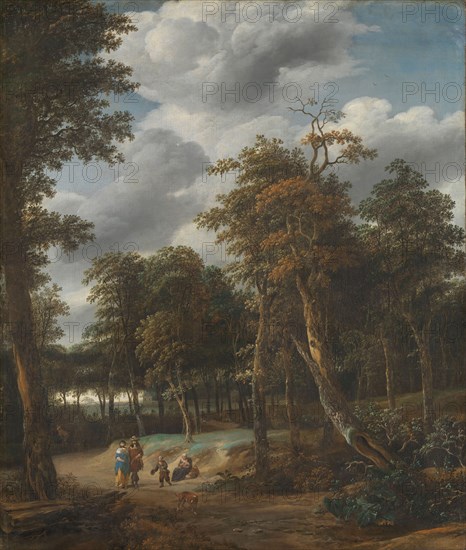 Forest Road, 1650-1674. Creator: Jan Looten.