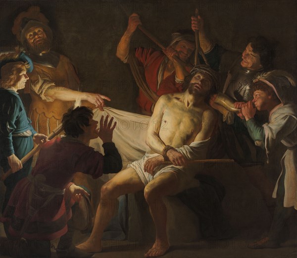 Christ Crowned with Thorns, c.1622. Creator: Gerrit van Honthorst.