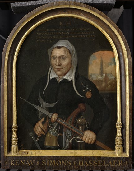 Kenau Simonsdr Hasselaer, c.1590-c.1609. Creator: Unknown.