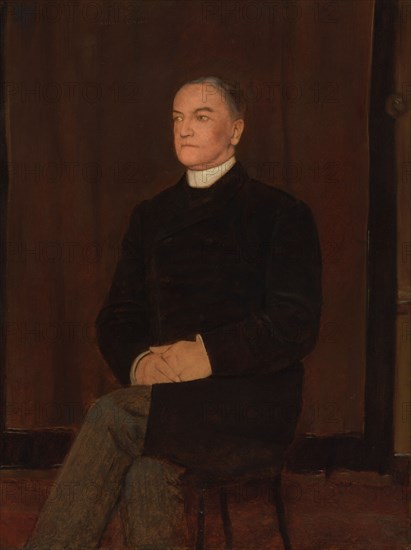 Portrait of Augustinus Gerardus Hubertus van Rijckevorsel, 1888. Creator: Fernand Khnopff.