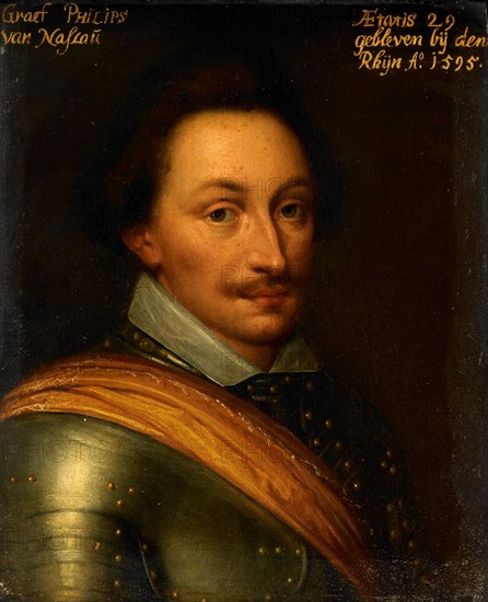 Portrait of Philips (1566-95), Count of Nassau, c.1609-c.1633. Creator: Unknown.