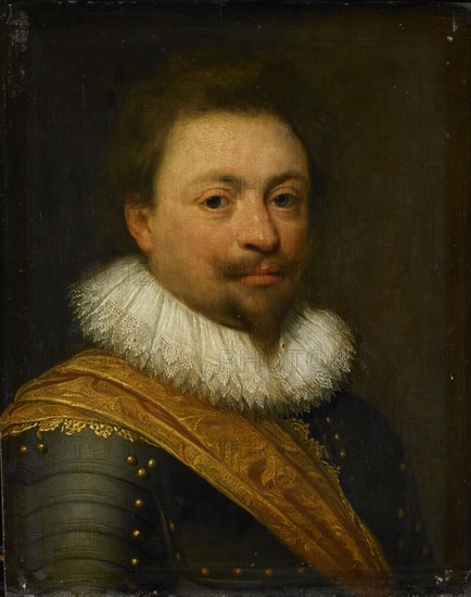 Portrait of William (1592-1642), Count of Nassau-Siegen, c.1620-c.1630. Creator: Workshop of Jan Antonisz van Ravesteyn.