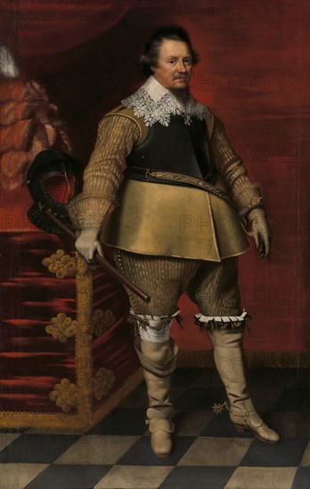 Portrait of Ernst Casimir I, Count of Nassau-Dietz, c.1630-c.1635. Creator: Wybrand Simonsz. de Geest the Elder.