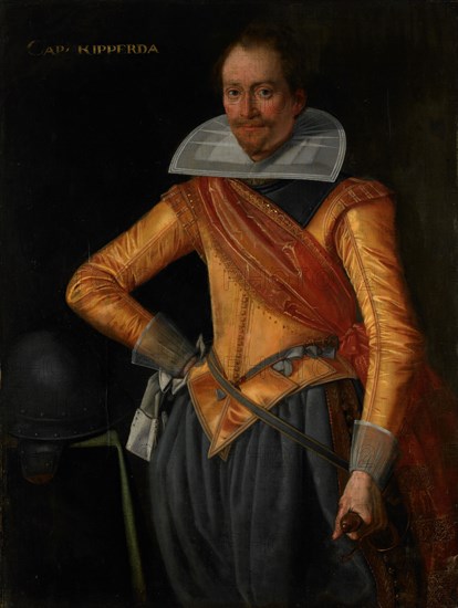 Portrait of a Captain with the Surname Ripperda, c.1615-c.1620. Creator: Unknown.