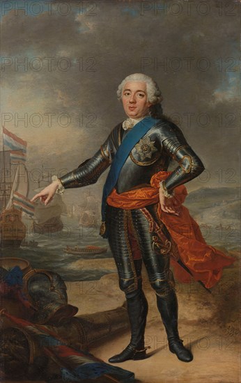 Portrait of William IV, 1751. Creator: Jacques-Andre-Joseph Aved.