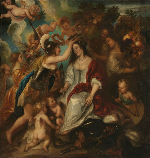 Allegory of Peace, 1652. Creator: Jan Lievens.