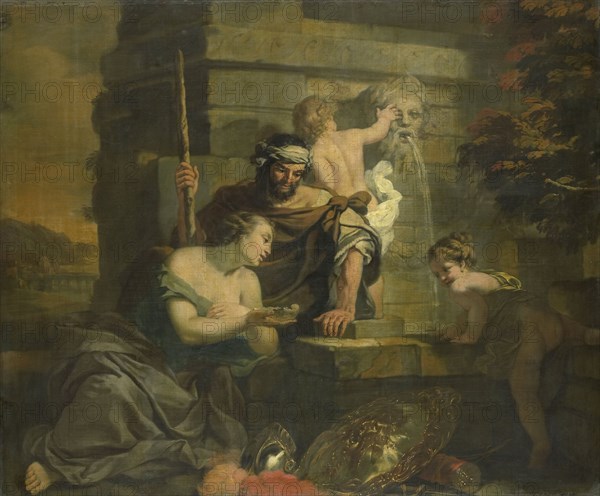 Granida and Daiphilo, c.1665-c.1668. Creator: Gerard de Lairesse.