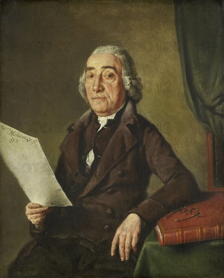 Jacob de Vos Sr (1735-1833), Amsterdam Art Collector, 1811. Creator: Wybrand Hendriks.