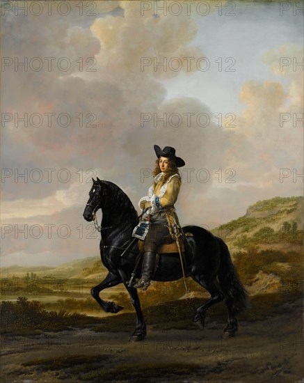 Pieter Schout on Horseback, 1660. Creator: Thomas de Keyser.