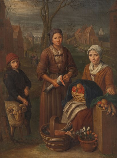 Allegory of the Month of March, after 1730. Creator: Peeter Snyers.