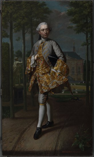 Portrait of Gerard Cornelis van Riebeeck, 1755. Creator: Mattheus Verheyden.