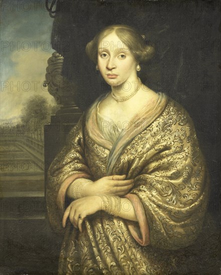 Portrait of Petronella van der Burcht (1657-1682), 1674. Creator: Zacharias Blijhooft.