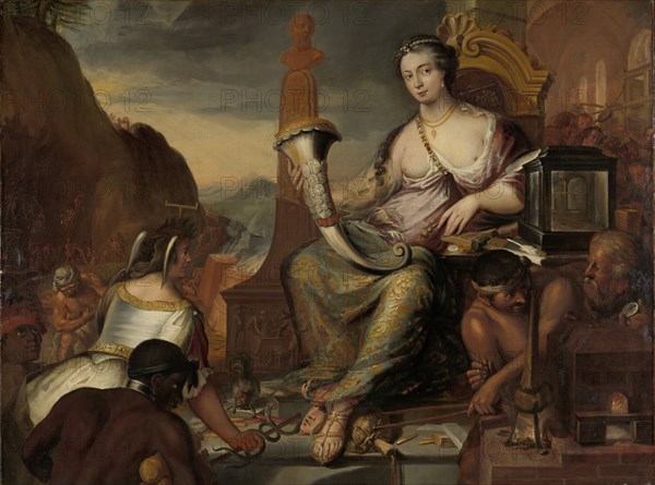 Allegory of Coinage, 1670-1708. Creator: Romeyn de Hooghe.