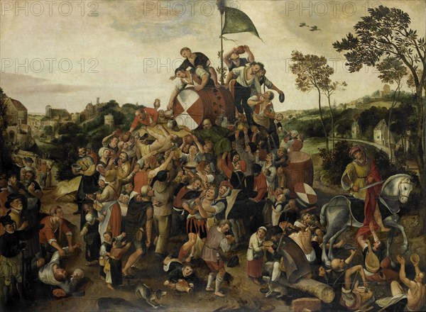 The St Martin's Day Kermis, c.1540-c.1598. Creator: Peeter Baltens.