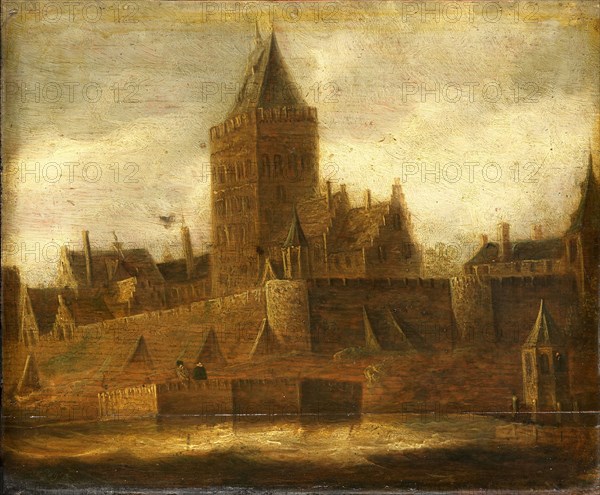 View of the Valkhof in Nijmegen, c.1650. Creator: Unknown.