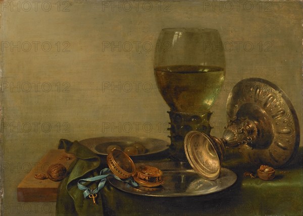 Still Life with a Silver Tazza, 1630. Creator: Willem Claesz Heda.