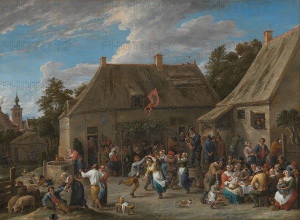 Peasant Fair, c.1665. Creator: David Teniers II.