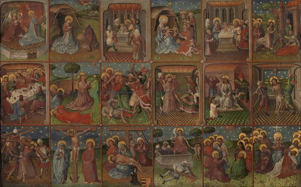 Scenes from the life of Christ, c.1435. Creator: Anon.