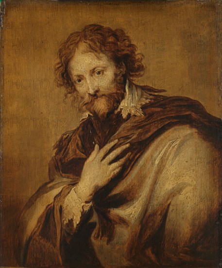 Portrait of Peter Paul Rubens (1577-1640), c.1630-c.1650. Creator: Unknown.