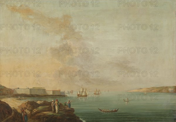 View of the Dardanelles, 1770-1780. Creator: Antoine van der Steen.