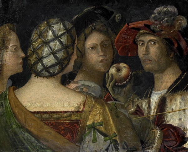 The Judgment of Paris, 1500-1524. Creator: Antonio Vendri.