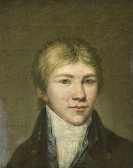 Portrait of Hendrik Arend van den Brink at the Age of Seventeen, 1800. Creator: Benjamin Wolf.