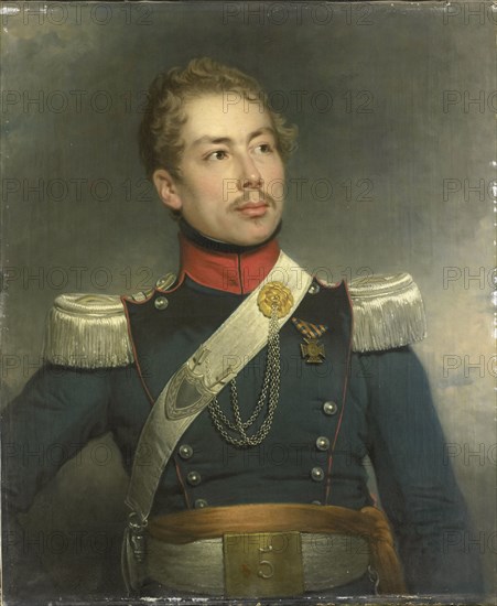 Christian Edouard Fraser (1812-79), Second Lieutenant of the 5th Dragoon Regiment, 1834. Creator: Charles Howard Hodges.