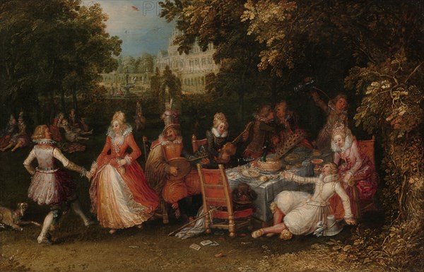 The Fête Champêtre, c.1610. Creator: David Vinckboons.