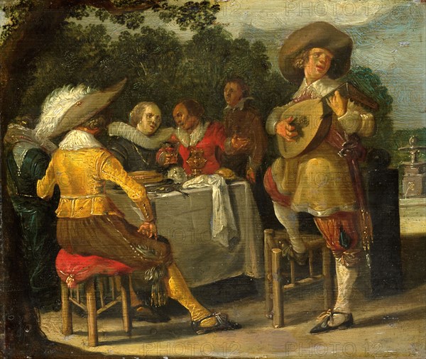 An Outdoor Party, c.1620-c.1630. Creator: Dirck Hals.